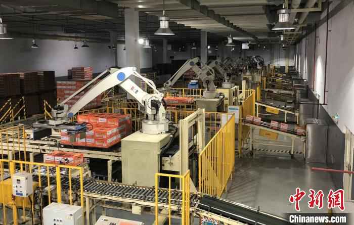 康师傅杭州工厂。 杭州康师傅 供图 摄 浙江台企按下复工复产“加速键”